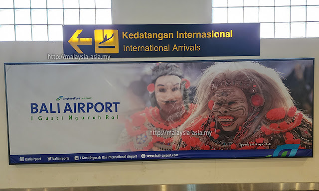 International Arrivals Bali Airport
