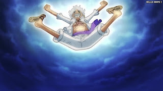 ワンピース アニメ 1072話 ルフィ ギア5 かっこいい ニカ Luffy GEAR 5 NIKA | ONE PIECE Episode 1072