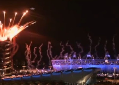 OVNI en inauguracion de las olimpiadas
