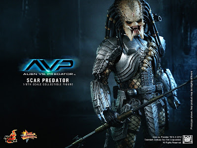 Hot Toys AVP Scar Predator 1/6 scale figure