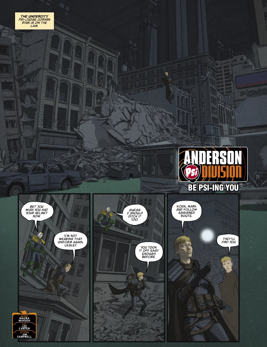 2000 AD Prog 2250 Anderson, PSI-Division