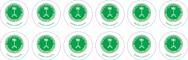 ARÁBIA SAUDITA ALGAZARRA-AFC ESCUDO GULIVER ARETE GULIVER ESCUDINHOS BOTÓES GULIVER TIME BOTÃO GULIVER