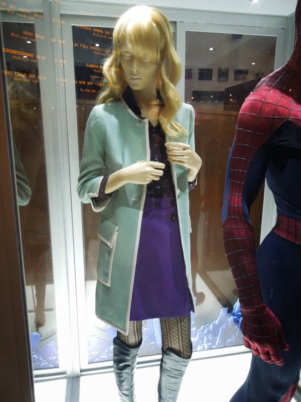 Emma Stone Gwen Stacy Amazing Spider-man 2 costume