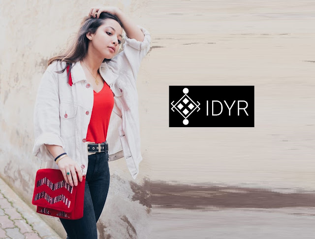 إدير IDYR ”  ماركة تجارية أمازيغية جديد  بروح الصناعة التقليدية حقائب جلدية