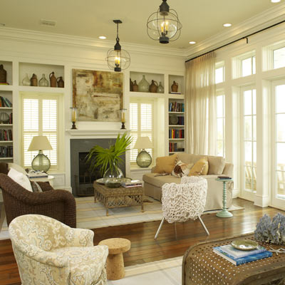 Pictures Traditional Living Rooms on Traditional Living Room Warm Tones Interior Rattan Table And Fireplace