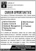  IBA Karachi Web deviloper and senior exective jobs in iba newspaperjobpk123