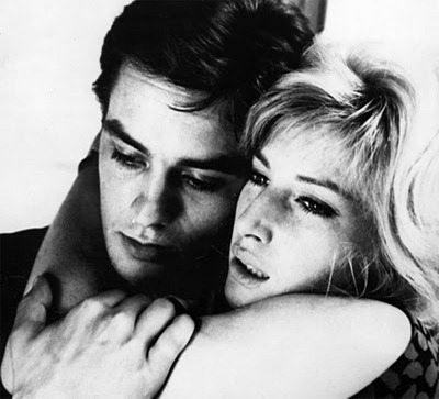 Monica Vitti and Alain Delon in 'The Eclipse ' (1962)