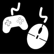 icône d'une manette de jeux vidéo et d'une souris