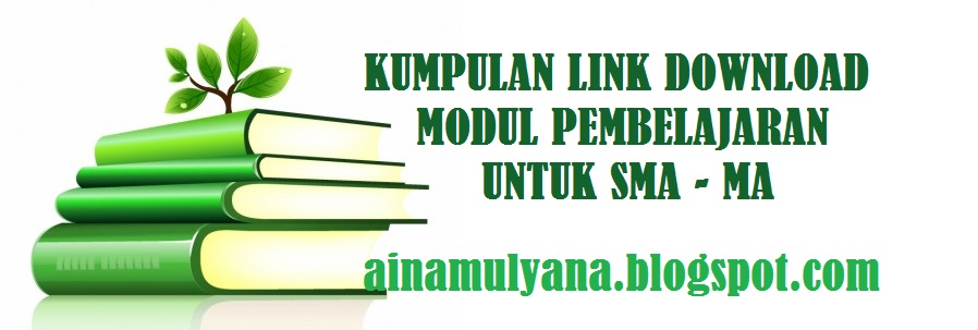 Link Donwload Modul Pembelajaran untuk SMA - MA Tahun Pelajaran 2020/2021