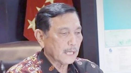 Menteri Koordinator Bidang Kemaritiman dan Investasi Luhut Binsar Panjaitan