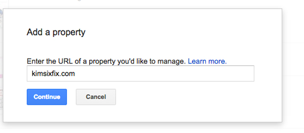 Naked url add to webmaster tools
