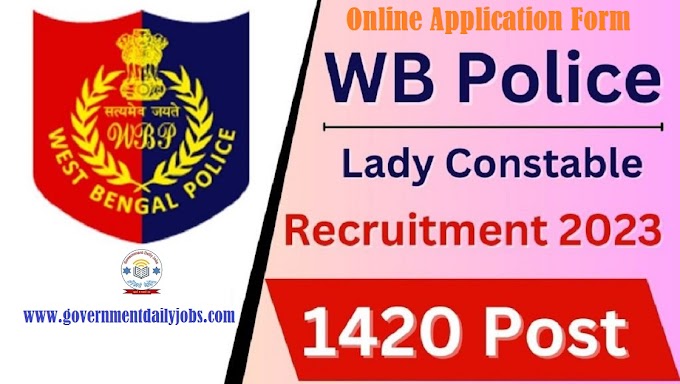 WB POLICE LADY CONSTABLE RECRUITMENT 2023 FINAL RESULT OUT