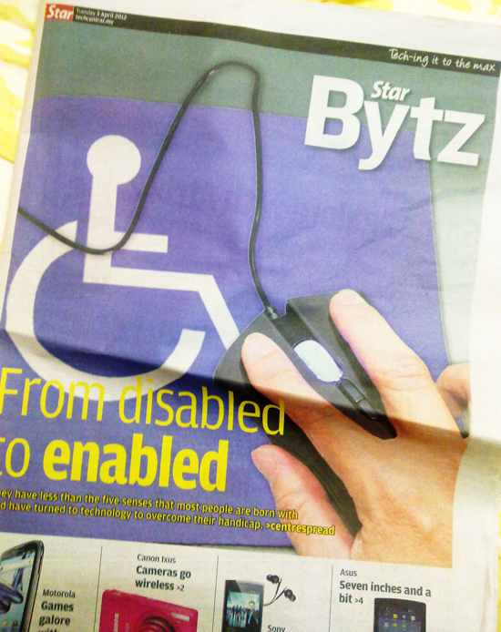 Deaf Boleh! Malaysia blog featured in The Star Newspaper ...