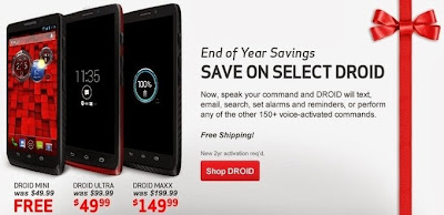 Verizon has something new for a new year, offering different Smartphones and tablets to save your pocket