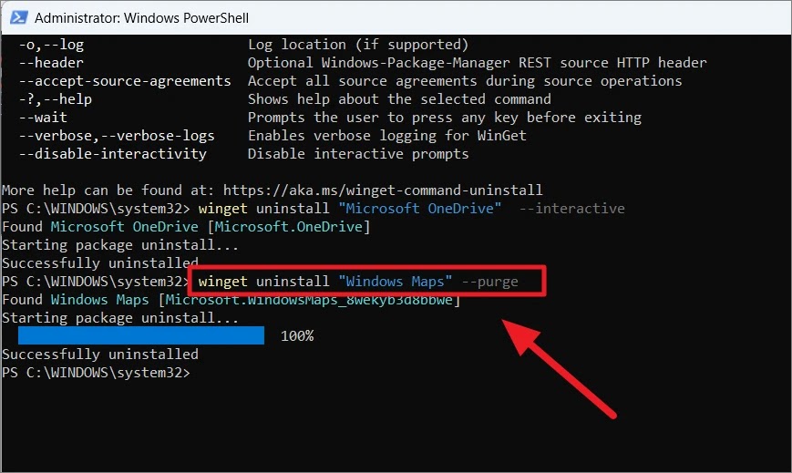PowerShell Kullanarak Windows 11 Sistem Uygulamalarını Kaldırma 36 allthings.how how to remove windows 11 system apps using powershell image 35