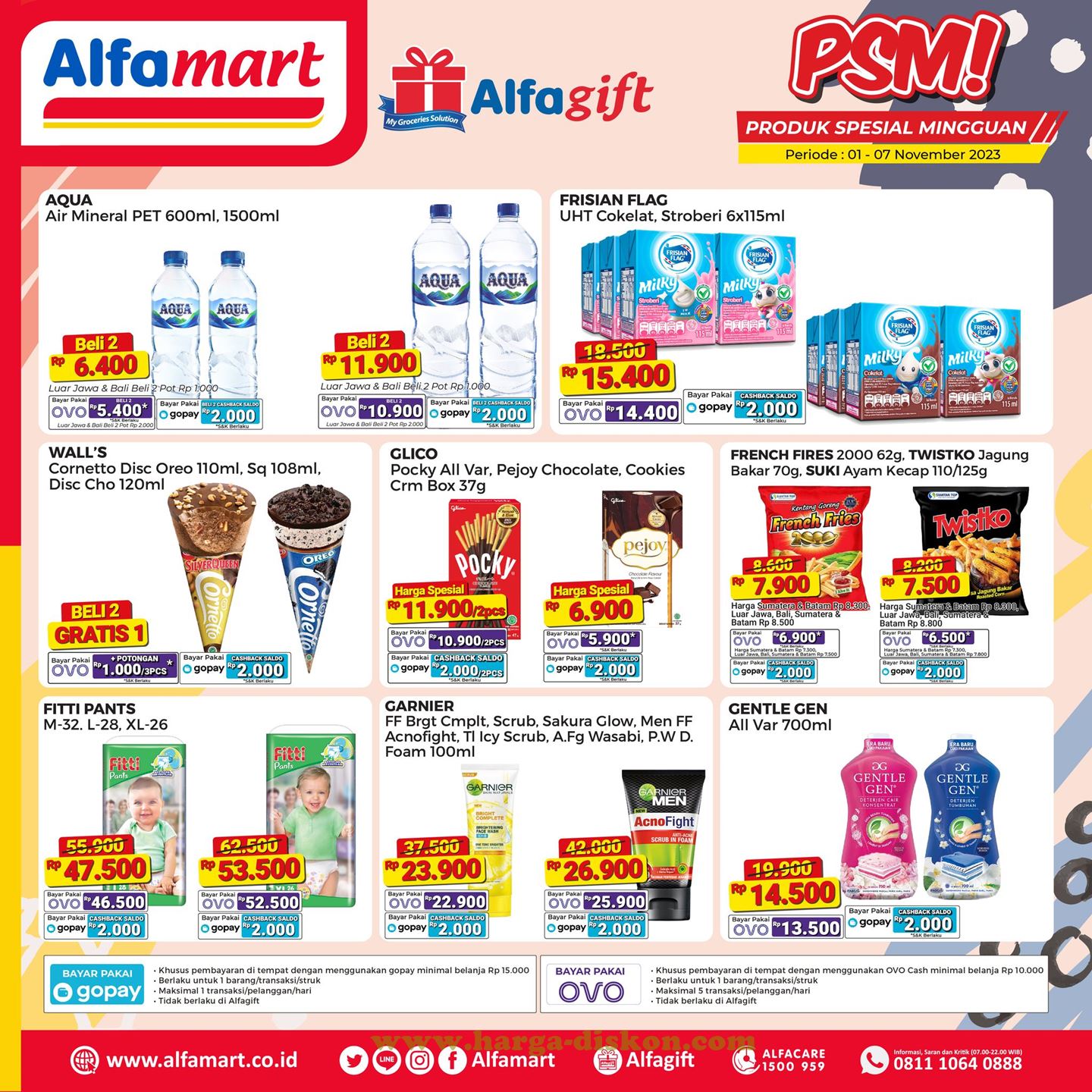 Promo ALFAMART Produk Spesial Mingguan 1 - 7 November 2023