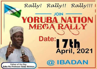 Yoruba Groups plan to set up a mega rally