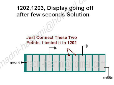 Nokia1202-1203 LCD off  5 Seconds Aftter