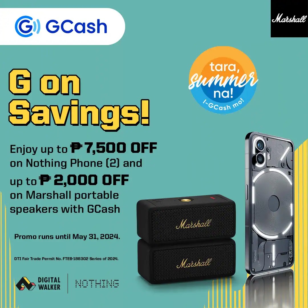 GCash Summer Savings with Digital Walker