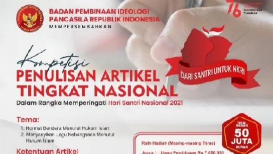 Timbulkan Polemik, Pengamat Sarankan Tema Lomba BPIP Sebaiknya Direvisi