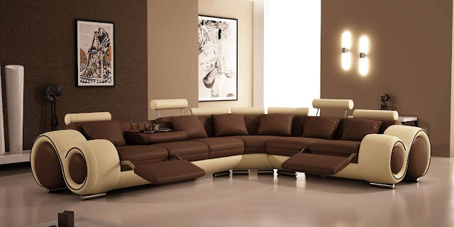 современный стильный диван в гостиную