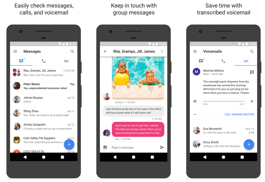 Google Voice App And Website Updated With Mms And Multiple Account