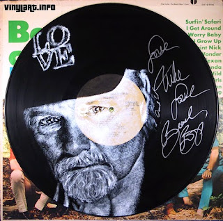 Mike Love of the Beach Boys - autographed by Love for the David Lynch Foundation