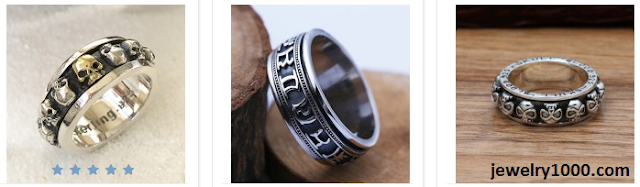 Sterling Silver Spinner Rings