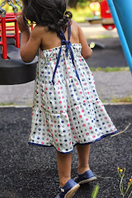 Quick 3 Tier Ruffle Dress Tutorial For A Little Girl