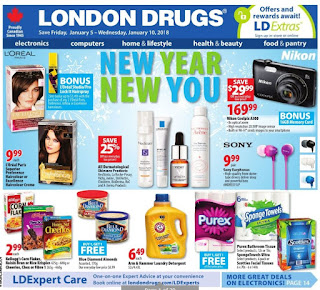 London Drugs Flyer Canada January 5 - 10, 2018