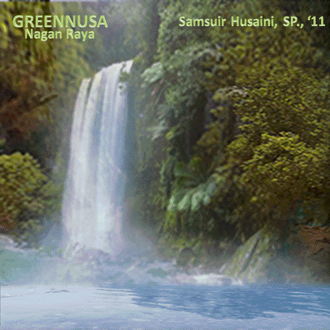  Gambar  Greennusa Waterfall Foto Bergerak  Air  Terjun  