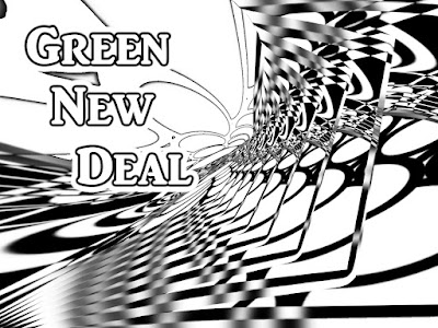 Green New Deal Free Coloring Book ART by Greg Vanderlaan