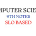 Computer Science Notes for 9th in pdf (KPK) SLO Based