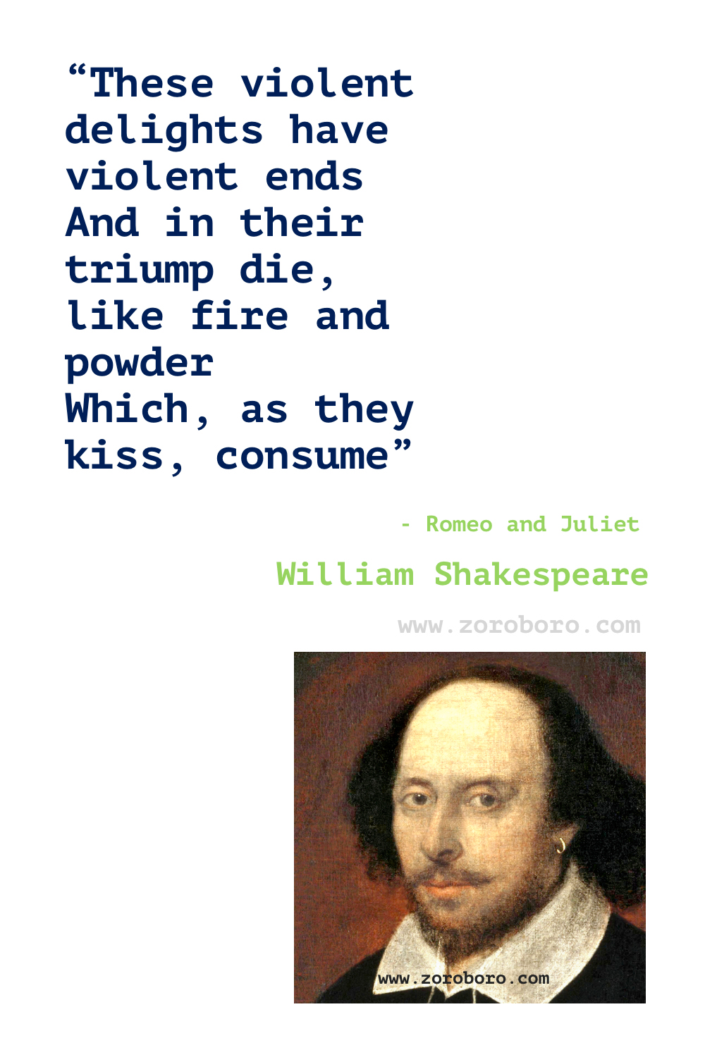 William Shakespeare Quotes, Romeo and Juliet Quotes, Hamlet Quotes, Macbeth Quotes & more. William Shakespeare Play Quotes, William Shakespeare Poems.