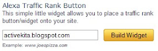 Cara Memasang Widget Alexa Rank