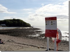 Clevedon, England Beach - low tide