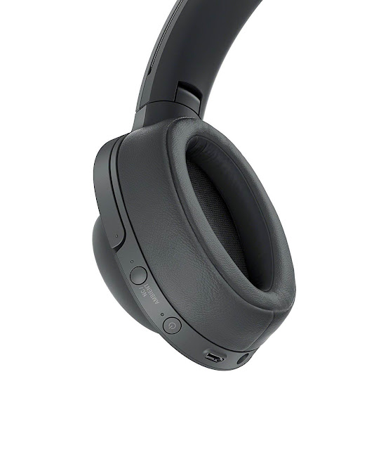 Sony WH-H900N Bluetooth h.ear On 2 Wireless Noise Canceling Headphones Black