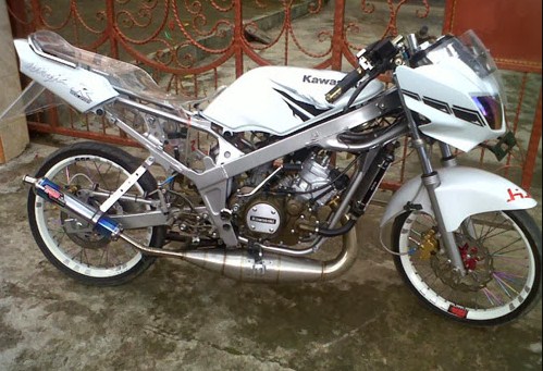 foto motor drag ninja rr