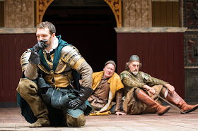 Tom McKay as Brutus in Dominic Dromgoole's 2014 production of Julius Caesar