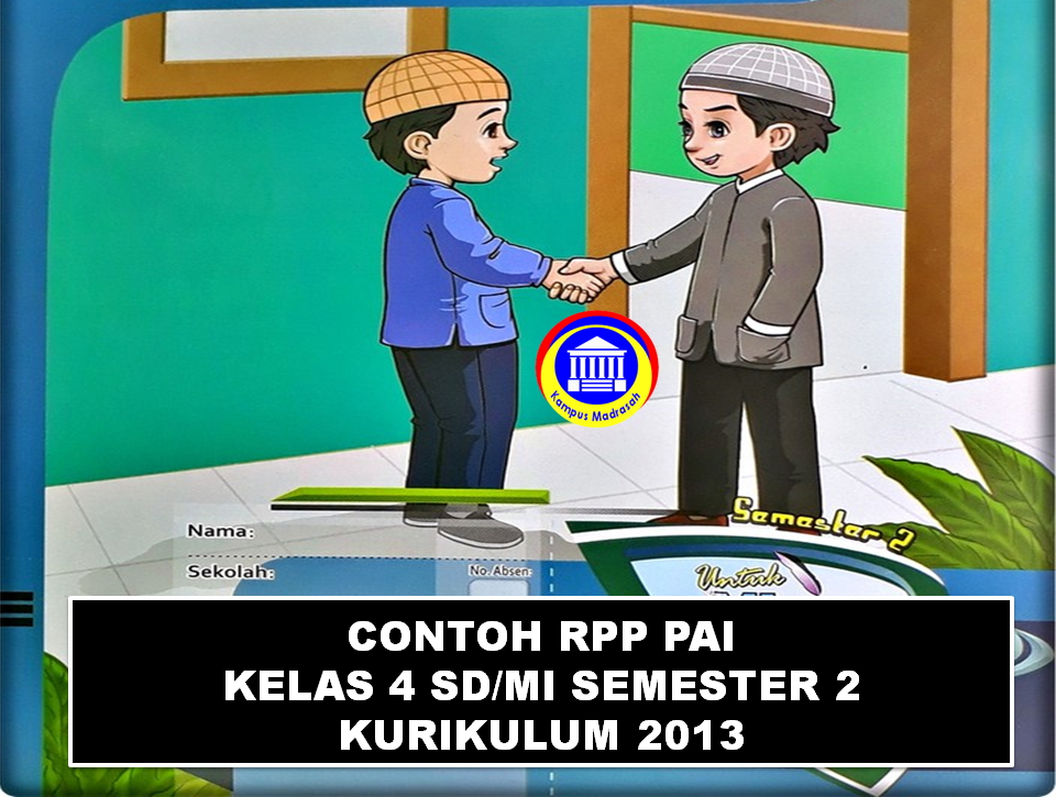 Contoh RPP 1 Lembar Kelas 4 SD/MI