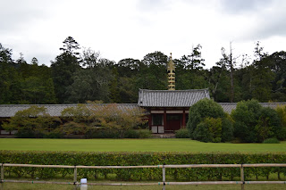 Todaiji Temple grounds in Nara, Japan - www.curiousadventurer.blogspot.com