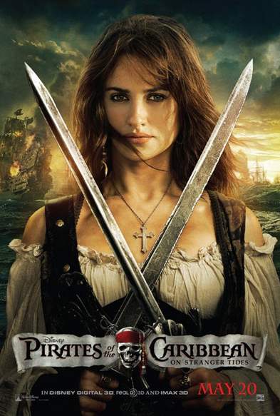 Penélope Cruz Piratas del Caribe 4