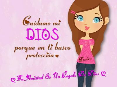 Cuídame mi Dios porque en ti busco protección. 