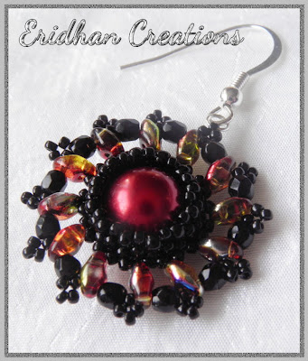 beaded superduo earrings tutorial