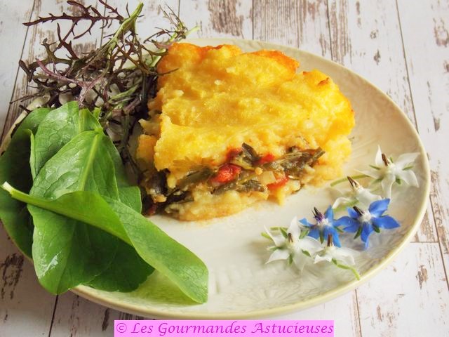 Polenta farcie à la Bolognaise originale (Vegan)