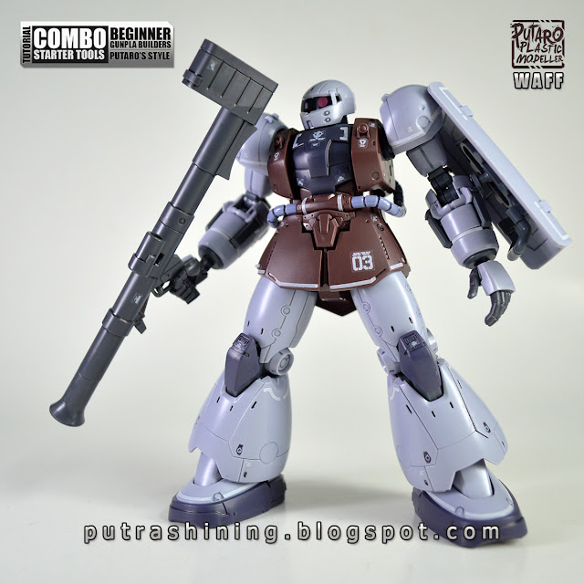 Tutorial: Combo Starter Gunpla Tools for Beginner Putaro Style by Putra Shining