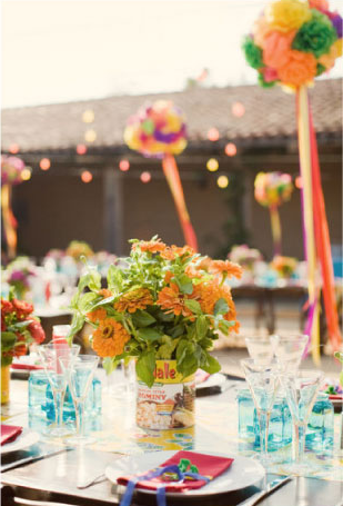 mexican wedding centerpieces