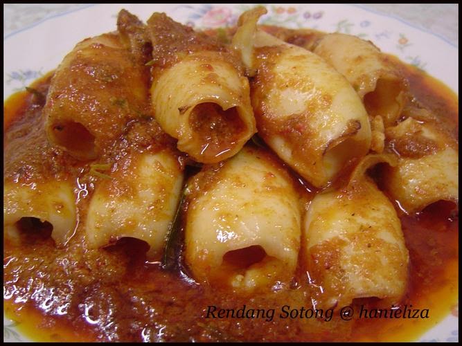 Jangan tak cubasedaaaaap: Rendang Sotong