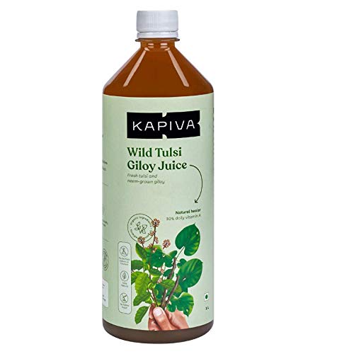Kapiva Wild Tulsi Giloy Juice 1L | Ayurvedic Juice for Building Immunity