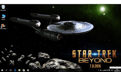 Star Trek Beyond 2016 Theme For  Windows 7, 8 and 10